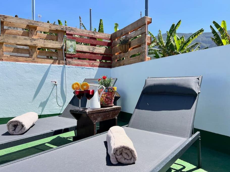 The Little Brezo Stone Home Tenerife 洛斯雷尔雷赫斯 外观 照片
